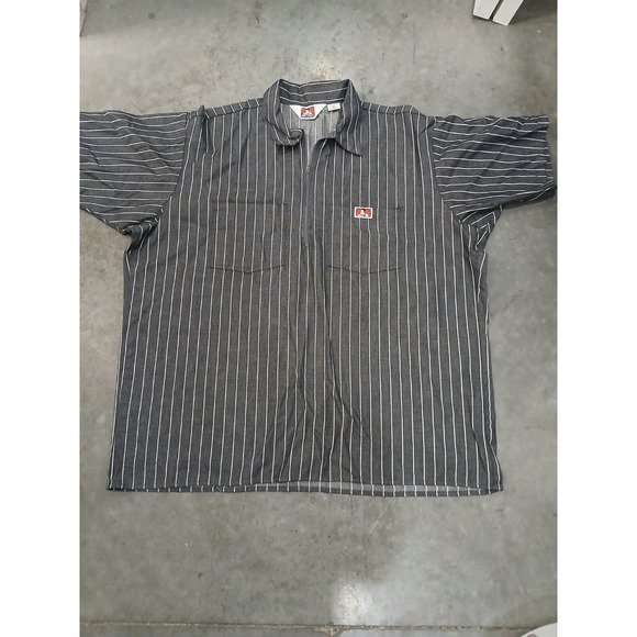 Ben Davis Other - Ben Davis Men's Short Sleeve Color Striped 1/2 Zip Shirt